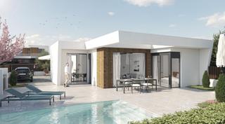 Xalet a Baños y Mendigo. Villas de obra nueva de una sola planta en campo de golf altaona