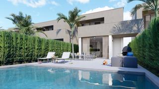 Chalet en Los Urrutias. Villas de obra nueva en los urrutias, murcia