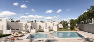 Maison jumelée à Monforte del Cid. Adosados de obra nueva en monforte del cid