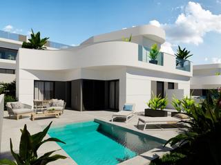 Maison jumelée à Los Balcones-Los Altos. Residencial de obra nueva en los balcones, torrevieja