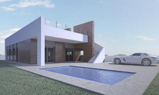 Xalet a Pedanías Oeste. Villa moderna entre mar y montana