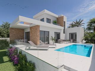 Chalet à San Fulgencio. Villas de obra nueva en san fulgencio