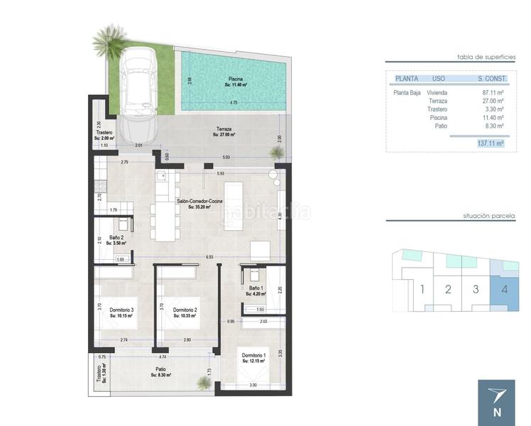 Foto 5ab8be95-e2ea-4a86-82a4-8dfa28eb63a3. Casa bungalows de obra nueva en Los Peñascos-El Salero-Los Imbernones San Pedro del Pinatar