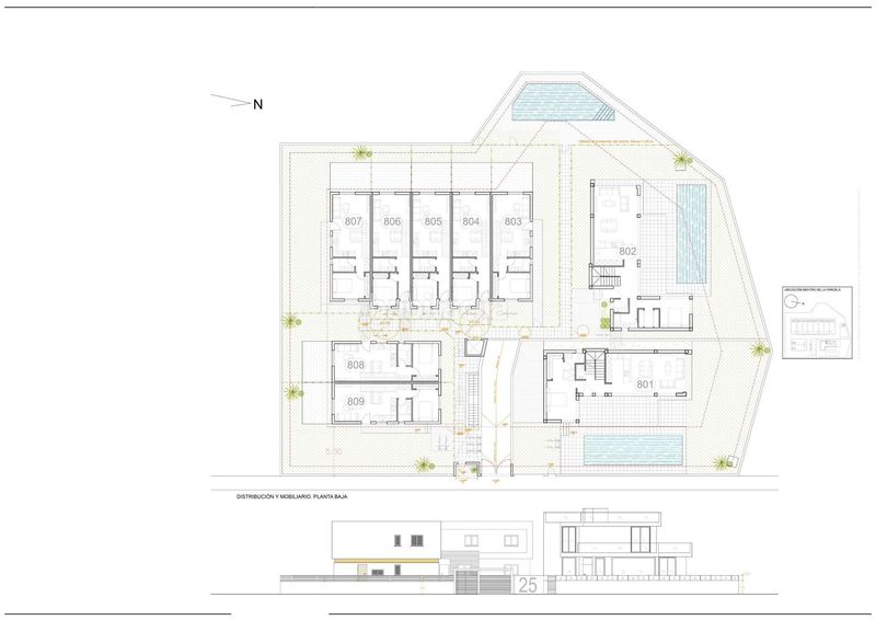 Foto f5e0b4d1-493a-40cd-93e7-7932e4aee069. Reihenhaus mit parking pool in Los Almendros Orihuela