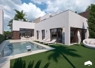 Chalet in Mar Menor golf. Villas de obra nueva en complejo privado en la provincia de murc