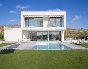Xalet a Baños y Mendigo. Villas de obra nueva en altaona  golf resort, murcia