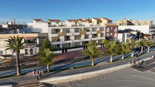 Planta baixa a Los Cuarteros. Residencial de obra nueva en primera línea de playa en san pedro