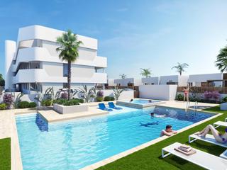 Planta baixa a Las Lomas de Rame-Bahía Bella. Complejo residencial de nueva construcción en los alcázares