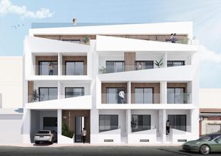 Àtic a Las Piscinas Naturales. Modernos apartamentos a 250m de la playa del cura en torrevieja