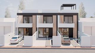 Casa adossada a San Pedro del Pinatar. Adosados de obra nueva en san pedro del pinatar