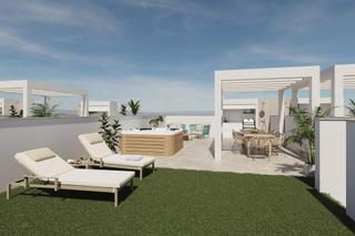 Casa en Pilar de la Horadada Ciudad. Exclusivos bungalows de obra nueva en pilar de la horadada  esti