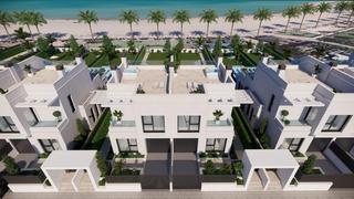Doppelhaus in Los Narejos_Punta Calera. Villas de lujo de nueva construcción frente al mar en los alcáza