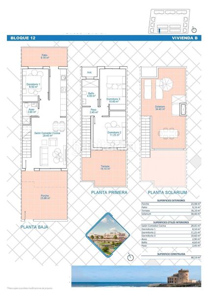 Foto e324064b-0e14-49ef-9453-90aa1c909548. Casa adosada exclusivo residencial de obra nueva , costa blanca en Pilar de la Horadada