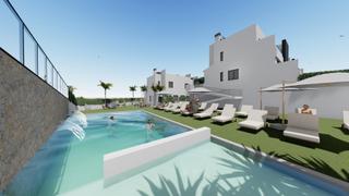 Maison jumelée à Cox. Adosados de obra nueva en venta en cox  44 casas modernas con gr