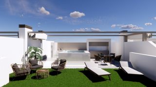 Casa a Pilar de la Horadada Ciudad. Bungalows de nueva construcción en venta en pilar de la horadada
