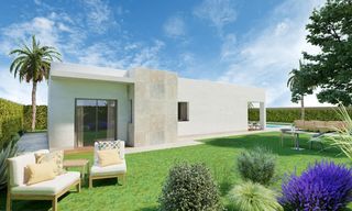 Chalet en Hondón de las Nieves. Villas de nueva construcción en la urbanización la montañosa, ho