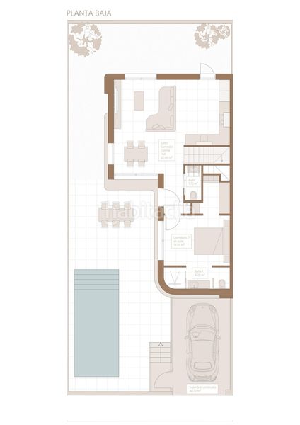 Foto b917cbda-8227-4a75-94a8-3fad5e475802. Casa aparellada amb aparcament a Daya Nueva