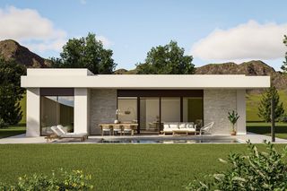 Chalet à Pinoso. Villas de nueva construcción a medida en pinoso alicante amplias