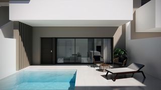 Casa a Pilar de la Horadada Ciudad. Bungalows de nueva construcción en venta en pilar de la horadada