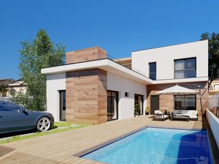 Casa adossada a San Javier. Adosados de obra nueva en san javier