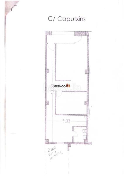 Foto f90512a7-cc02-4206-8d6c-6cbcdd398c8f. Alquiler local comercial en calle caputxins 1 local comercial acondicionado para oficinas o comercio en Ontinyent