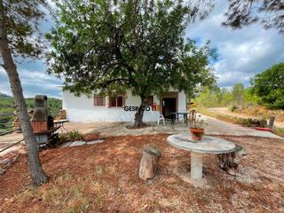 Chalet à Barx. Casita de campo sobre parcela rústica