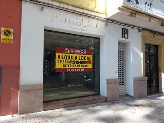 Lloguer Local Comercial a Xàtiva. Local comercial reformado