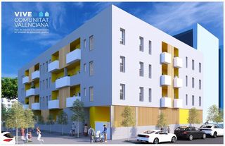 Pis  Calle mondúver 66. Residencial palau de justícia  obra nueva vpp en gandia  42 vivi