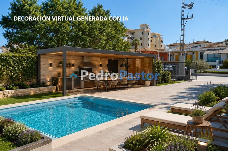 Foto be8aa10a-278c-4122-bf56-ede411059c8a. Xalet amb aparcament a El Palmar - Los Molinos Dénia
