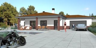 House in Sils. Casa obra nueva en construcci�n a los 4 vientos en vallcanera ..