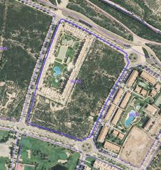 Terreno residencial  Barbiguera. Solar en venta en urb. aldea golf panoramica golf.