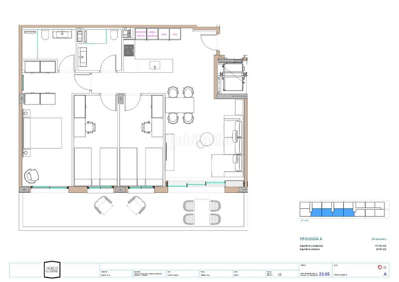 Foto 5954e5e2-154b-462b-96e0-dfef2e09f807. Flat 111m<sup>2</sup> with pool in Moncófar Playa Moncofa