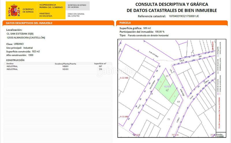 Foto 027bbf71-c92b-406a-b1b1-1b387f1f084e. Terreno residenziale in san esteban 35 in Santa Quiteria - Les Boqueres Almazora / Almassora