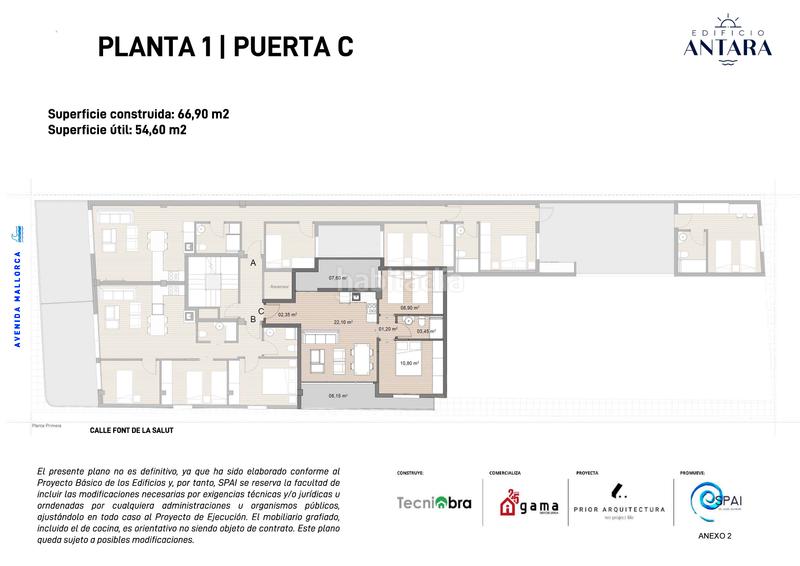 Foto b4548a28-e565-45cb-8f99-e02e68a2b8bf. Appartement 89m<sup>2</sup> dans avinguda mallorca 121 dans Nules