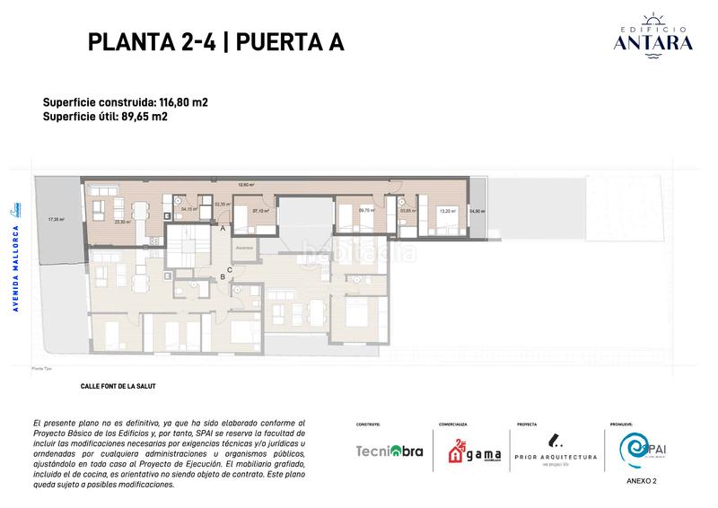 Foto dbdfc8a6-f417-4c52-be76-5426c86ca7c6. Appartement 89m<sup>2</sup> dans avinguda mallorca 121 dans Nules