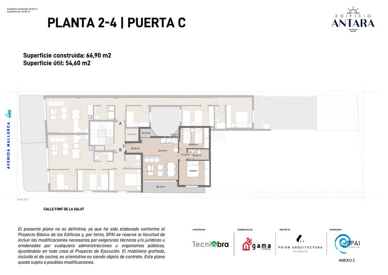 Foto dddfa80e-fb27-4e89-82bb-1f54a843494a. Ático 136m<sup>2</sup> en avinguda mallorca 121 edificio antara | nueva construcción elegantes vistas al mediterráneo en la playa en Nules