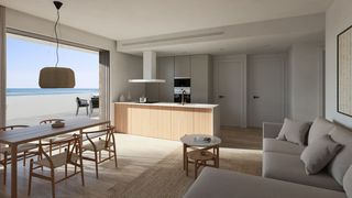 Appartamento  Generalitat. Piso en venta en playa, 3 dormitorios.