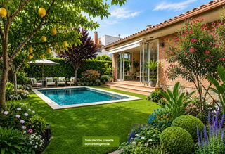 Casa  Carrer joan bardina. Casa en una planta, ideal para familia con niños