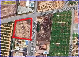 Terreny residencial  Camino de la aurora. Amplio solar en santomera - oportunidad única ????