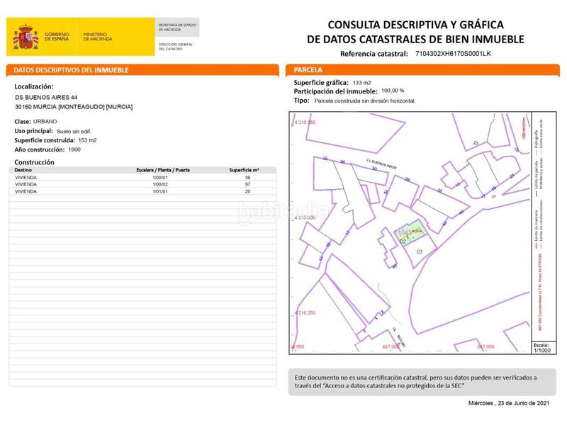 Foto 593d2701-9f3c-4a30-aa01-971628746919. Terreny residencial a Monteagudo Murcia