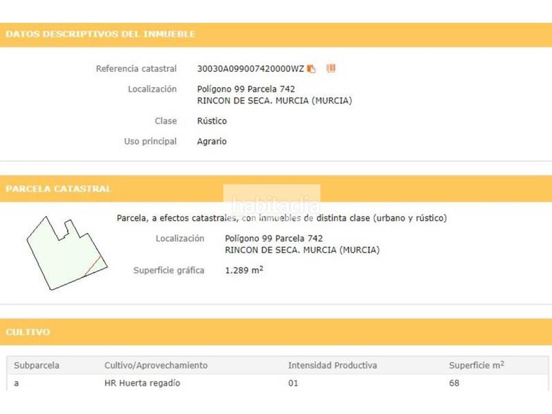 Foto 16046225-6f6e-4c0d-a466-0a2757cd4ec2. Propriété dans Rincón de Seca Murcia