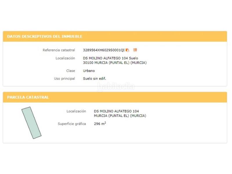 Foto b633fc35-e6df-4b5c-aa7a-b1d56b3e686f. Terrain résidentiel dans El Puntal Murcia
