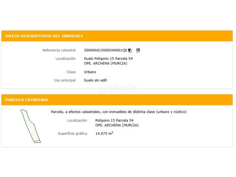 Foto 89e48250-b3d6-4042-8cf9-4fca8813d19e. Terreny residencial a Archena