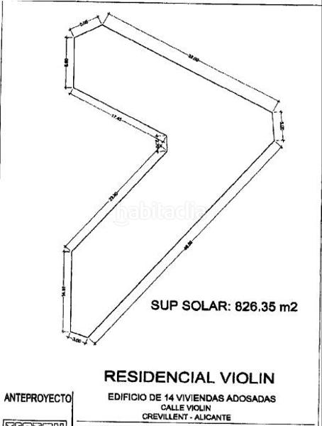 Foto 8f724b44-f8dd-4c29-9ae0-f39d80abcec5. Terreno residenziale in carrer violi 10 in Crevillente