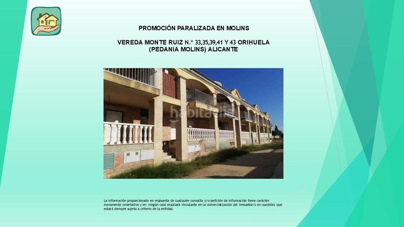 Foto a86ce42d-783d-4a64-96fd-f4e123163fd8. Building in vereda monte ruiz 39 in Molins - Campanete - San Bartolomé Orihuela