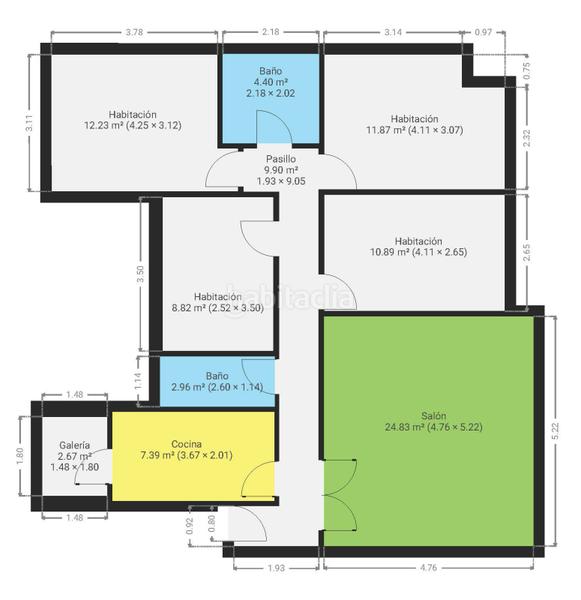 Foto 3f033076-b21c-4f4f-bc6f-c7b008ba7768. Pis amb aparcament a Casco Antiguo Cartagena