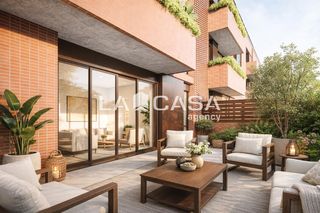 Planta baja en Carrer margarida xirgu 4. ¡espectacular planta baja con terraza de 39 m²! promoción obra n
