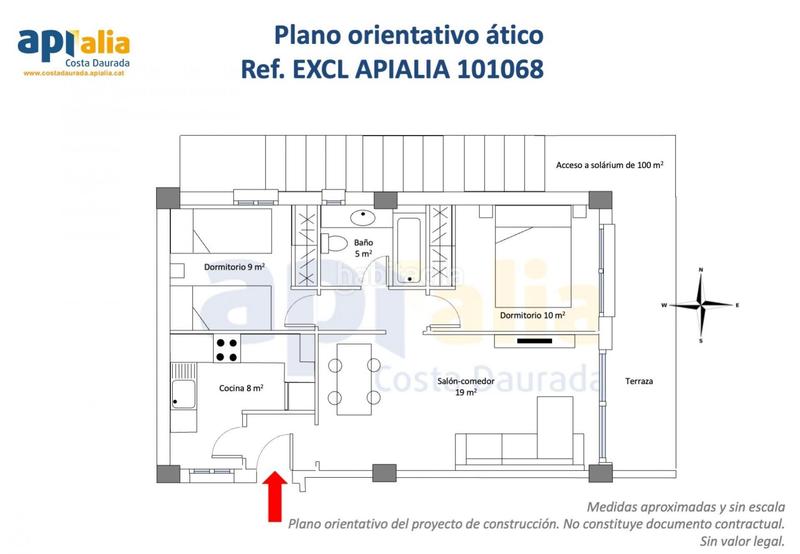 Foto 95395995-0dcf-47d6-86da-1959bd973f0c. Àtic amb calefacció a Platja de Ponent Salou