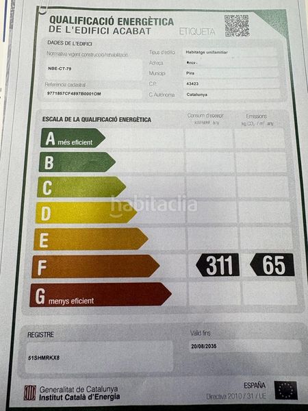 Foto 2f837a6e-0533-4a2e-8748-53cf409e71de. Casa amb calefacció aparcament a Pira