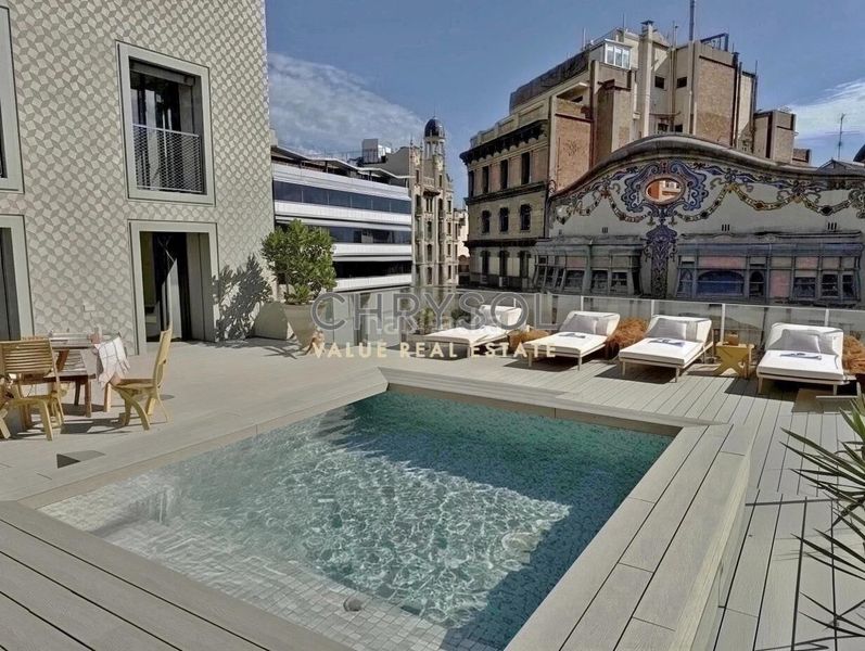 Foto f70d8a9a-6bcd-4fb1-8e2c-8c4c323e80ab. Pis amb calefacció piscina a Vila de Gràcia Barcelona